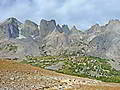 Cirque of the Towers from Jackass Pass
